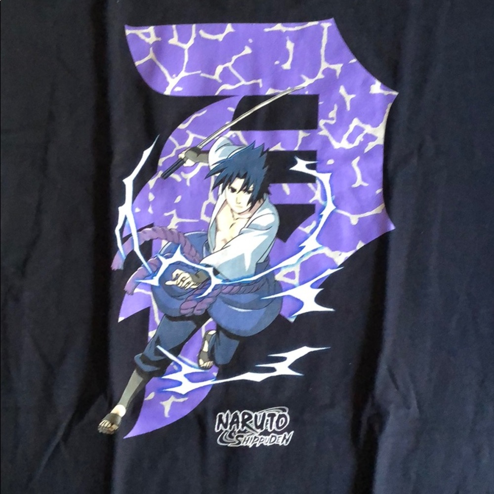 Primitive x Naruto collab shirt (Sasuke)